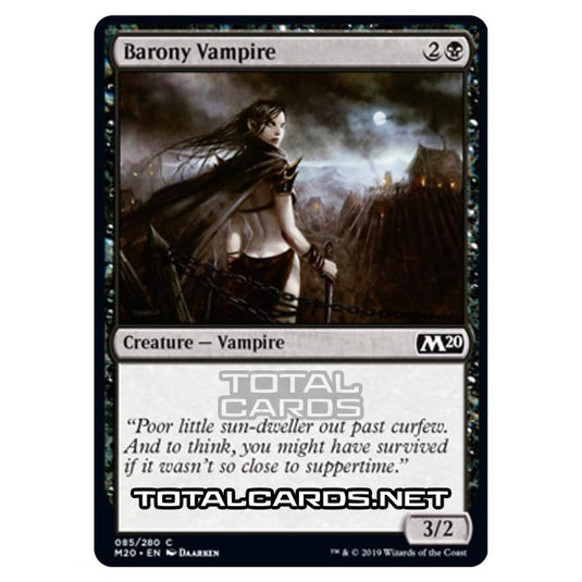 Magic The Gathering - Core Set 2020 - Barony Vampire - 85/280
