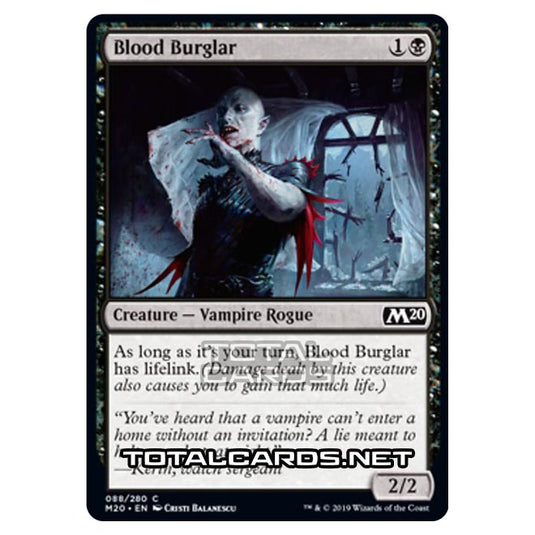 Magic The Gathering - Core Set 2020 - Blood Burglar - 88/280
