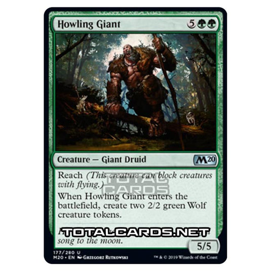 Magic The Gathering - Core Set 2020 - Howling Giant - 177/280