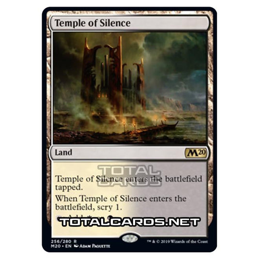Magic The Gathering - Core Set 2020 - Temple of Silence - 256/280
