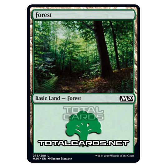 Magic The Gathering - Core Set 2020 - Forest - 278/280