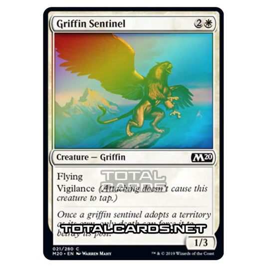 Magic The Gathering - Core Set 2020 - Griffin Sentinel - 21/280 (Foil)
