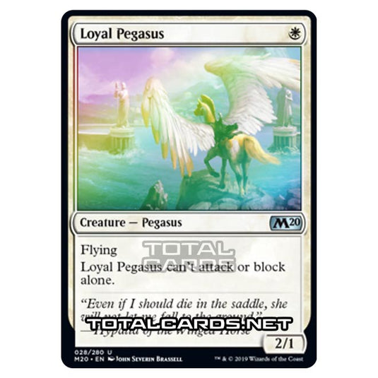 Magic The Gathering - Core Set 2020 - Loyal Pegasus - 28/280 (Foil)