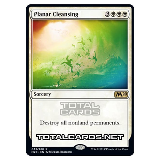 Magic The Gathering - Core Set 2020 - Planar Cleansing - 33/280 (Foil)