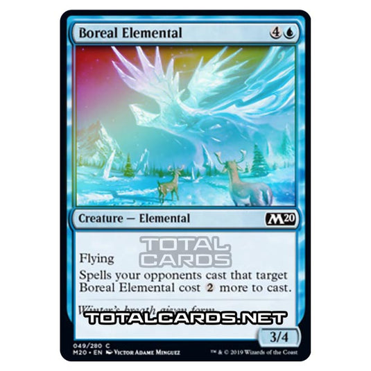 Magic The Gathering - Core Set 2020 - Boreal Elemental - 49/280 (Foil)