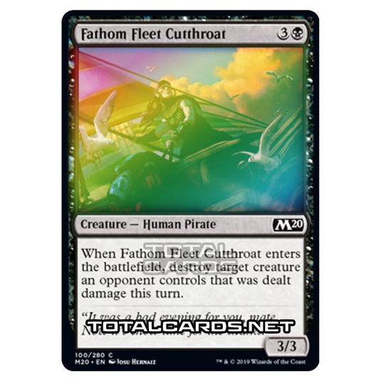 Magic The Gathering - Core Set 2020 - Fathom Fleet Cutthroat - 100/280 (Foil)