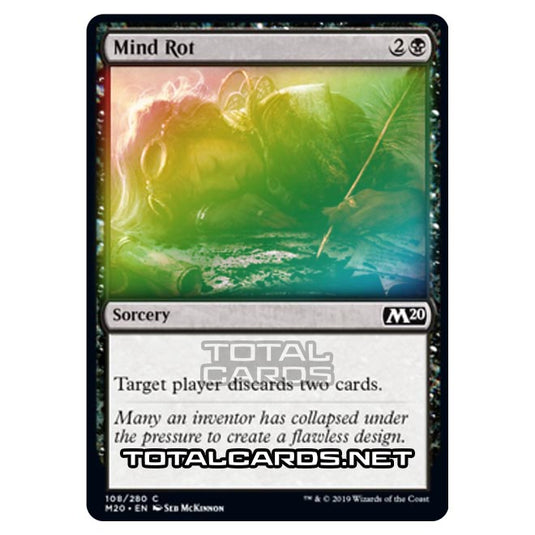 Magic The Gathering - Core Set 2020 - Mind Rot - 108/280 (Foil)