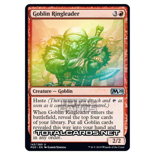 Magic The Gathering - Core Set 2020 - Goblin Ringleader - 143/280 (Foil)