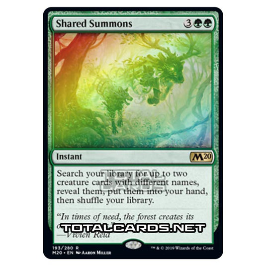 Magic The Gathering - Core Set 2020 - Shared Summons - 193/280 (Foil)