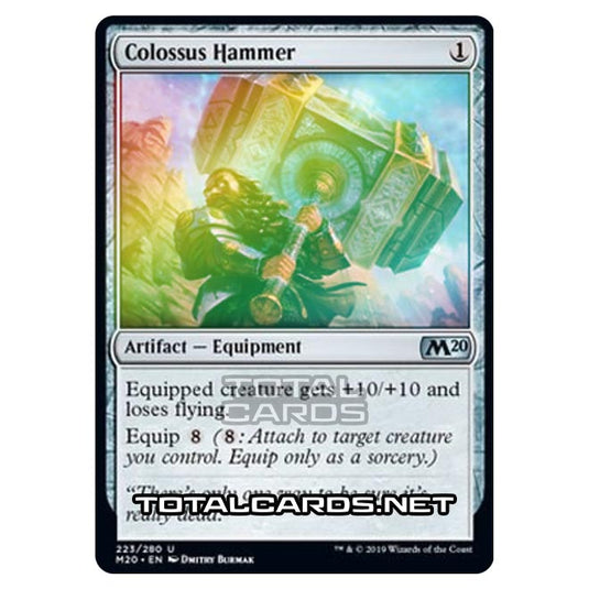 Magic The Gathering - Core Set 2020 - Colossus Hammer - 223/280 (Foil)