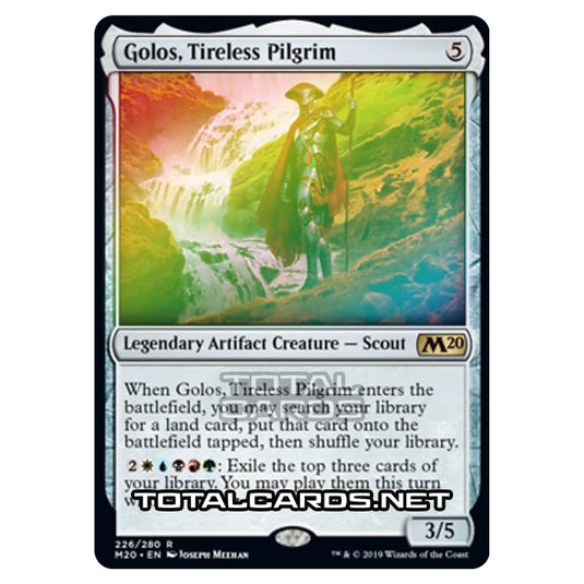 Magic The Gathering - Core Set 2020 - Golos, Tireless Pilgrim - 226/280 (Foil)