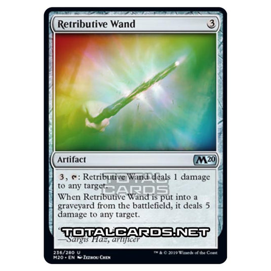 Magic The Gathering - Core Set 2020 - Retributive Wand - 236/280 (Foil)