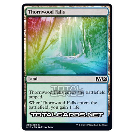Magic The Gathering - Core Set 2020 - Thornwood Falls - 258/280 (Foil)