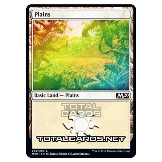 Magic The Gathering - Core Set 2020 - Plains - 262/280 (Foil)