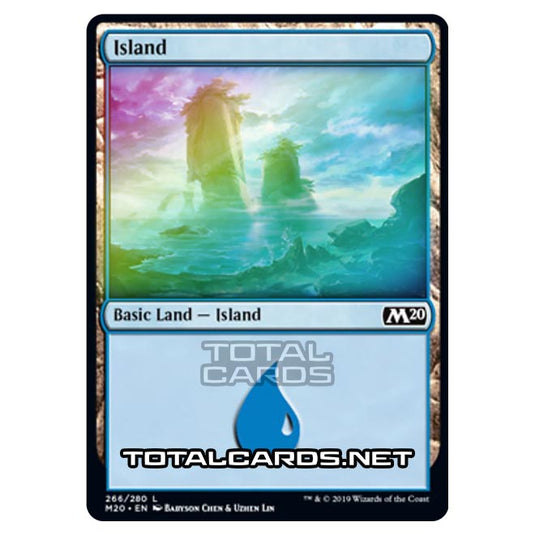 Magic The Gathering - Core Set 2020 - Island - 266/280 (Foil)