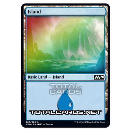 Magic The Gathering - Core Set 2020 - Island - 267/280 (Foil)
