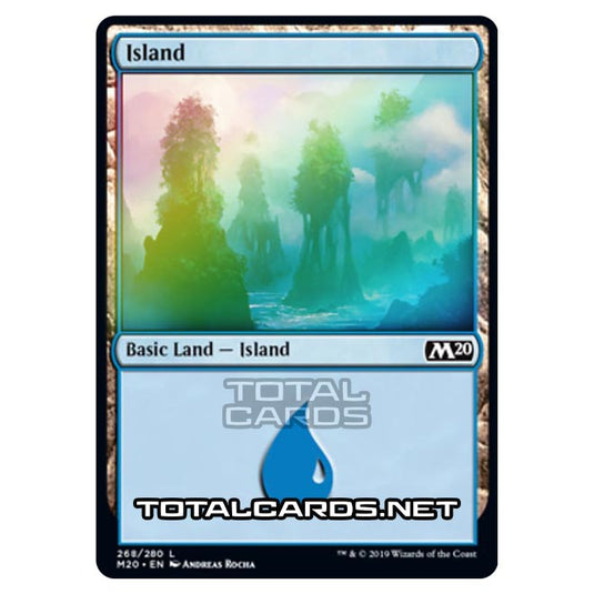 Magic The Gathering - Core Set 2020 - Island - 268/280 (Foil)