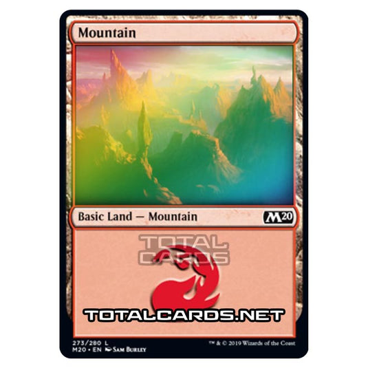 Magic The Gathering - Core Set 2020 - Mountain - 273/280 (Foil)