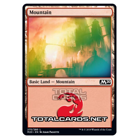 Magic The Gathering - Core Set 2020 - Mountain - 275/280 (Foil)
