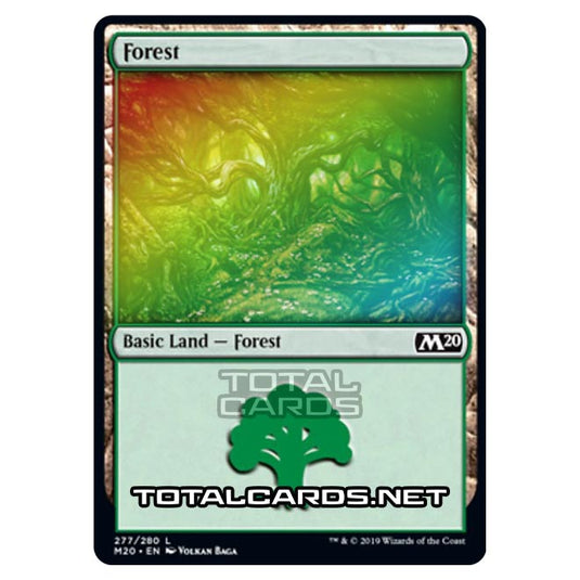 Magic The Gathering - Core Set 2020 - Forest - 277/280 (Foil)