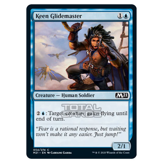 Magic The Gathering - Core Set 2021 - Keen Glidemaster - 54/274