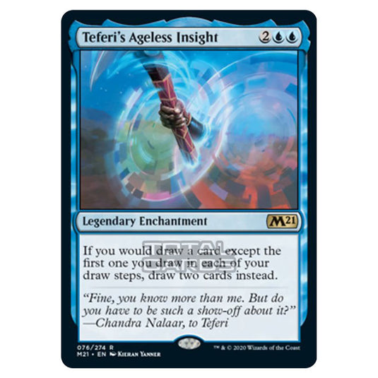 Magic The Gathering - Core Set 2021 - Teferi's Ageless Insight - 76/274