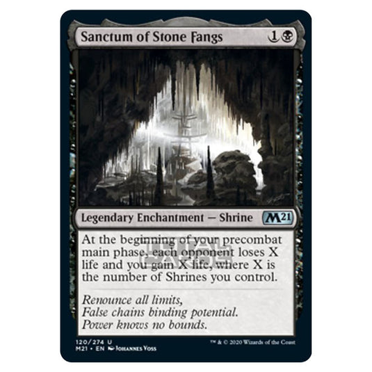 Magic The Gathering - Core Set 2021 - Sanctum of Stone Fangs - 120/274
