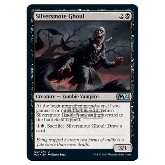 Magic The Gathering - Core Set 2021 - Silversmote Ghoul - 122/274