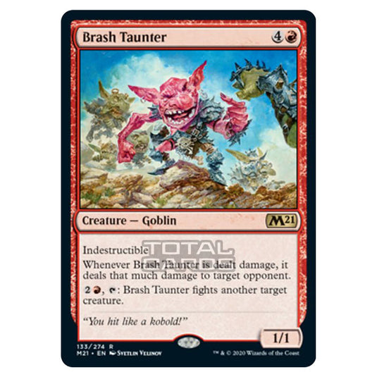 Magic The Gathering - Core Set 2021 - Brash Taunter - 133/274