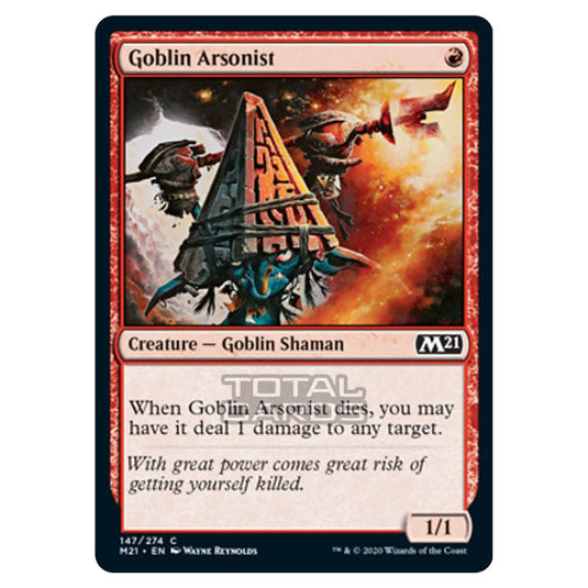 Magic The Gathering - Core Set 2021 - Goblin Arsonist - 147/274