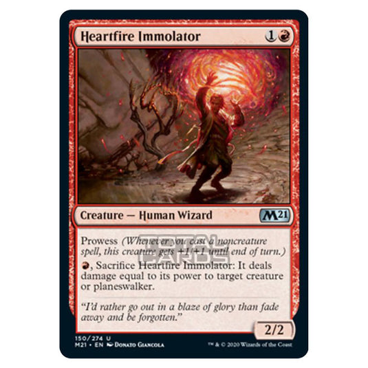 Magic The Gathering - Core Set 2021 - Heartfire Immolator - 150/274