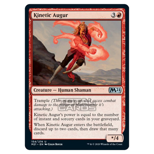 Magic The Gathering - Core Set 2021 - Kinetic Augur - 154/274