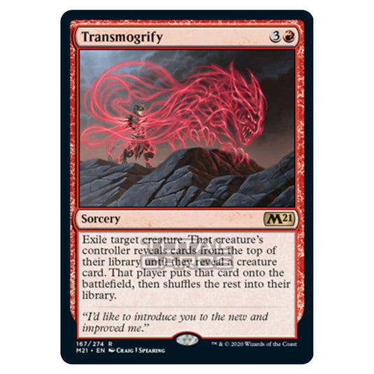 Magic The Gathering - Core Set 2021 - Transmogrify - 167/274