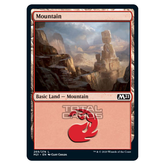 Magic The Gathering - Core Set 2021 - Mountain - 269/274