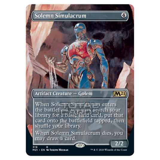 Magic The Gathering - Core Set 2021 - Solemn Simulacrum - 319/274