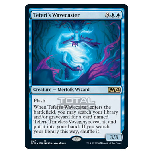 Magic The Gathering - Core Set 2021 - Teferi's Wavecaster - 327/274