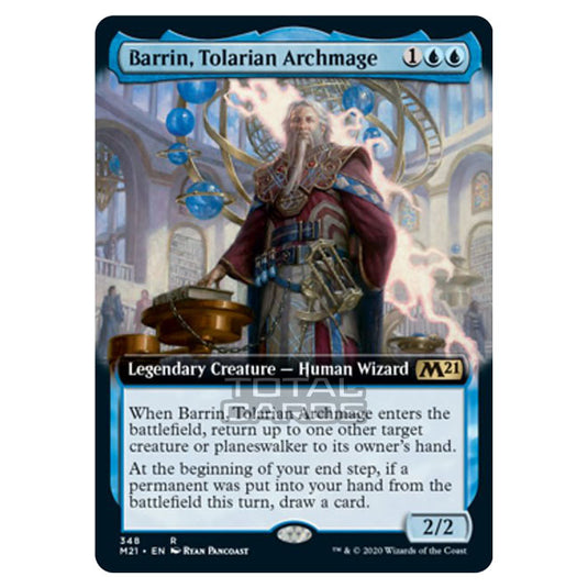 Magic The Gathering - Core Set 2021 - Barrin, Tolarian Archmage - 348/274