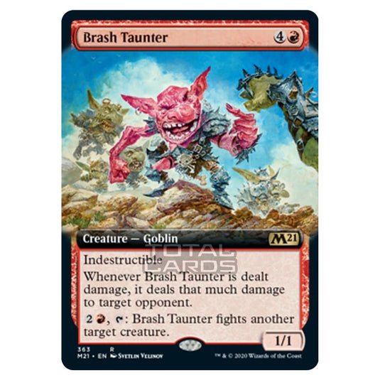 Magic The Gathering - Core Set 2021 - Brash Taunter - 363/274