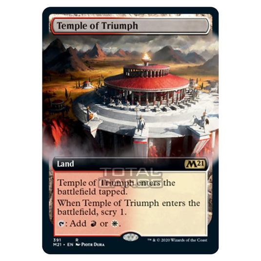 Magic The Gathering - Core Set 2021 - Temple of Triumph - 391/274