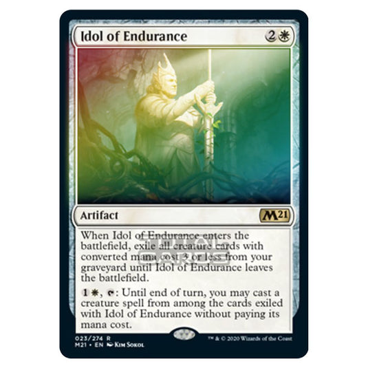 Magic The Gathering - Core Set 2021 - Idol of Endurance - 23/274 (Foil)