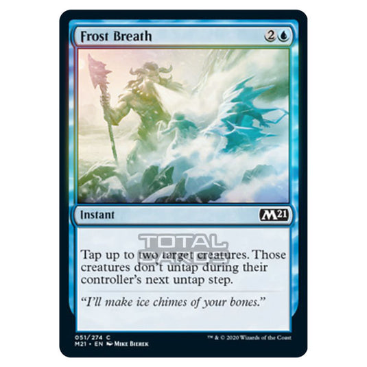 Magic The Gathering - Core Set 2021 - Frost Breath - 51/274 (Foil)