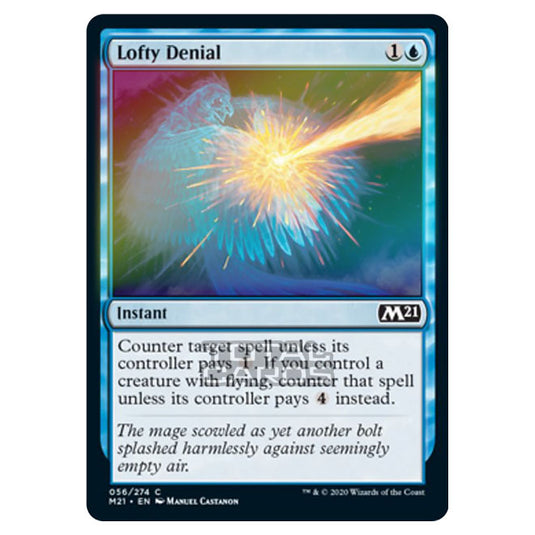 Magic The Gathering - Core Set 2021 - Lofty Denial - 56/274 (Foil)