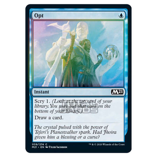 Magic The Gathering - Core Set 2021 - Opt - 59/274 (Foil)