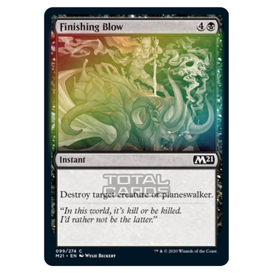 Magic The Gathering - Core Set 2021 - Finishing Blow - 99/274 (Foil)