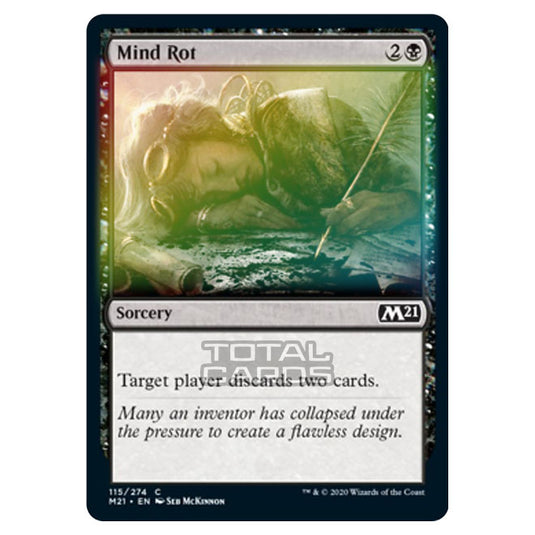 Magic The Gathering - Core Set 2021 - Mind Rot - 115/274 (Foil)