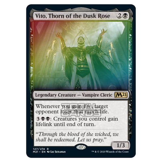 Magic The Gathering - Core Set 2021 - Vito, Thorn of the Dusk Rose - 127/274 (Foil)