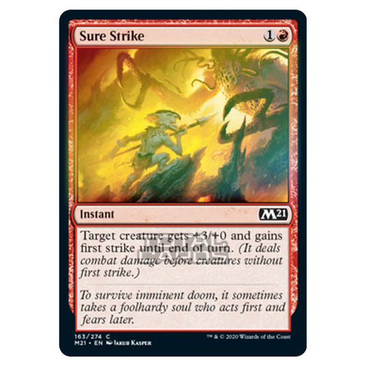Magic The Gathering - Core Set 2021 - Sure Strike - 163/274 (Foil)