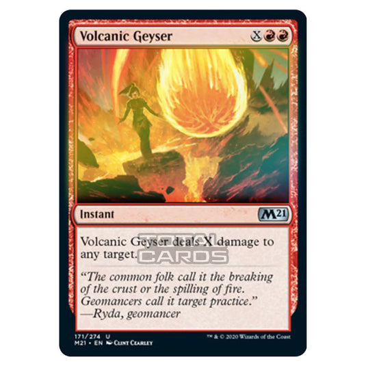 Magic The Gathering - Core Set 2021 - Volcanic Geyser - 171/274 (Foil)