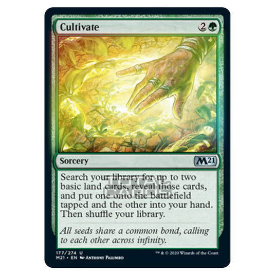 Magic The Gathering - Core Set 2021 - Cultivate - 177/274 (Foil)