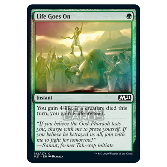 Magic The Gathering - Core Set 2021 - Life Goes On - 192/274 (Foil)